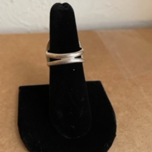 Cognac Amber Ring set in Sterling Silver, Oval Shape, Size 7 - Picture 4 of 5